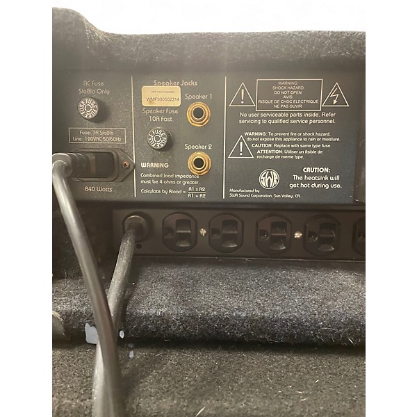 Used SWR Workingman's 4004 Bass Amp Head