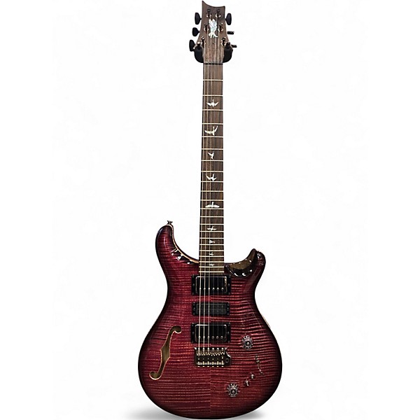 Used PRS 2023 PRIVATE STOCK SPECIAL SEMI HOLLOW BLACK LIMBA Hollow Body Electric Guitar