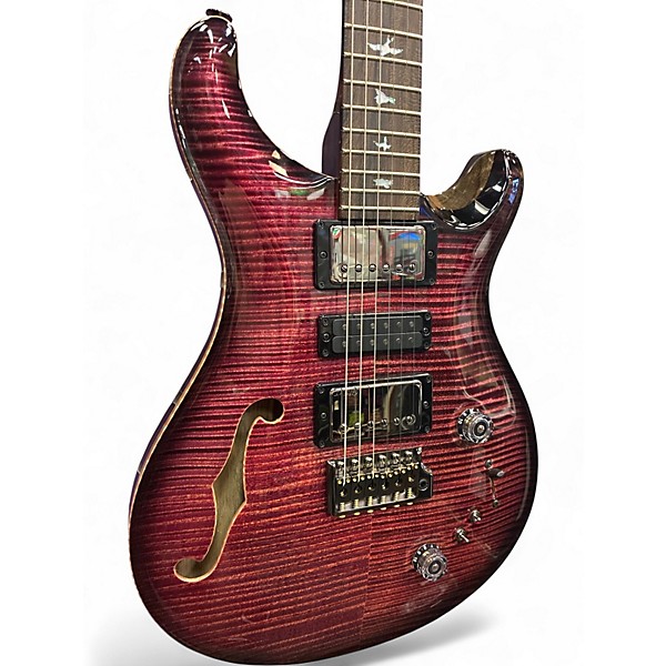 Used PRS 2023 PRIVATE STOCK SPECIAL SEMI HOLLOW BLACK LIMBA Hollow Body Electric Guitar