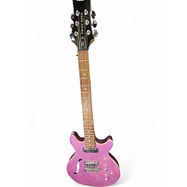 Used Daisy Rock retro h special pink Hollow Body Electric Guitar