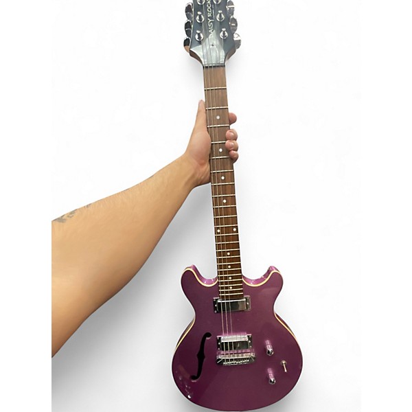Used Daisy Rock retro h special pink Hollow Body Electric Guitar