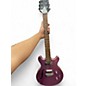 Used Daisy Rock retro h special pink Hollow Body Electric Guitar