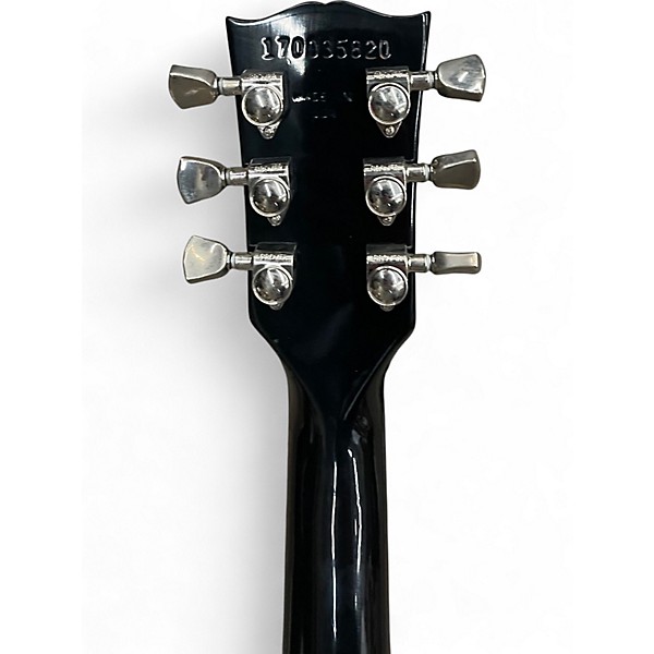 Used 2017 Gibson Les Paul Classic Black Solid Body Electric Guitar