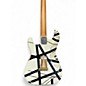 Used 2020s EVH Eruption WHITE AND BLACK STRIPES Solid Body Electric Guitar