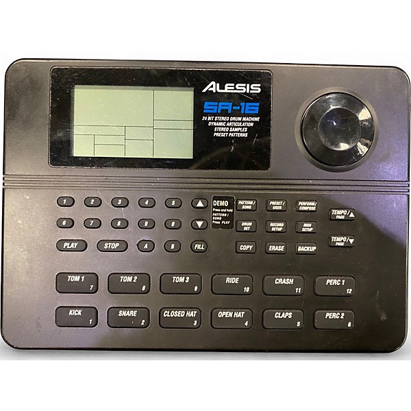 Used Alesis SR16 Drum Machine