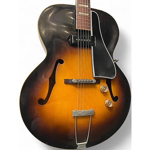 Vintage 1951 Gibson ES-150 Sunburst Hollow Body Electric Guitar