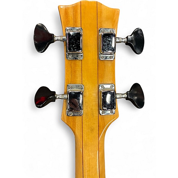 Vintage 1970s Univox LUCY UHS-1B CLEAR Electric Bass Guitar