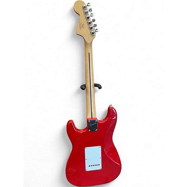 Used Squier Affinity Stratocaster Dakota Red Solid Body Electric Guitar