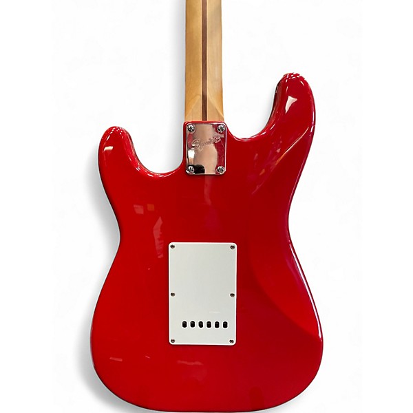 Used Squier Affinity Stratocaster Dakota Red Solid Body Electric Guitar