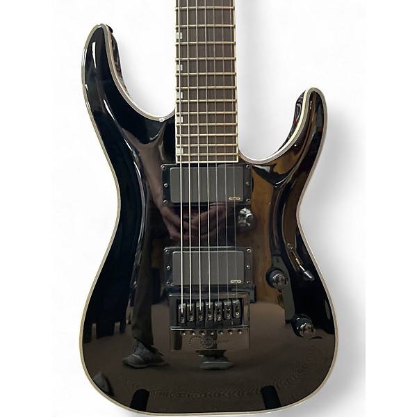 Used ESP MH1007ET Black Solid Body Electric Guitar