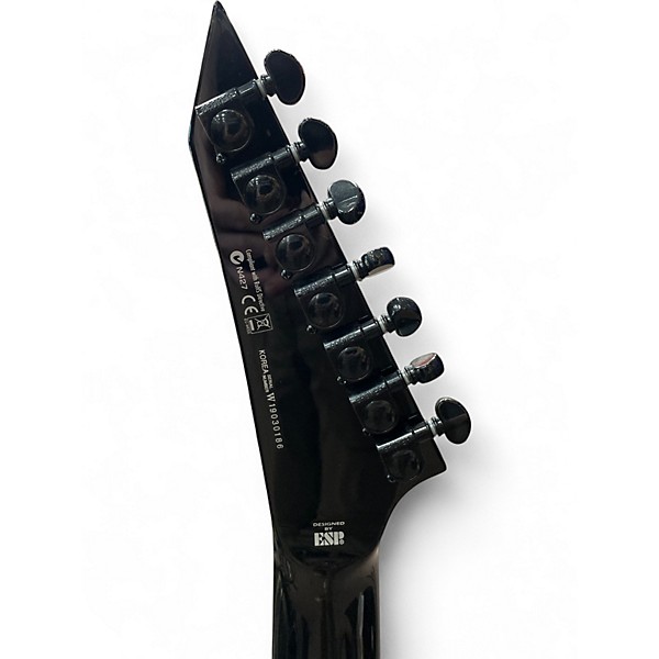 Used ESP MH1007ET Black Solid Body Electric Guitar