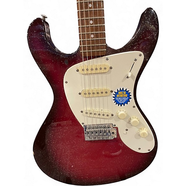 Used Danelectro Dano-Blaster Crimson Red Burst Solid Body Electric Guitar