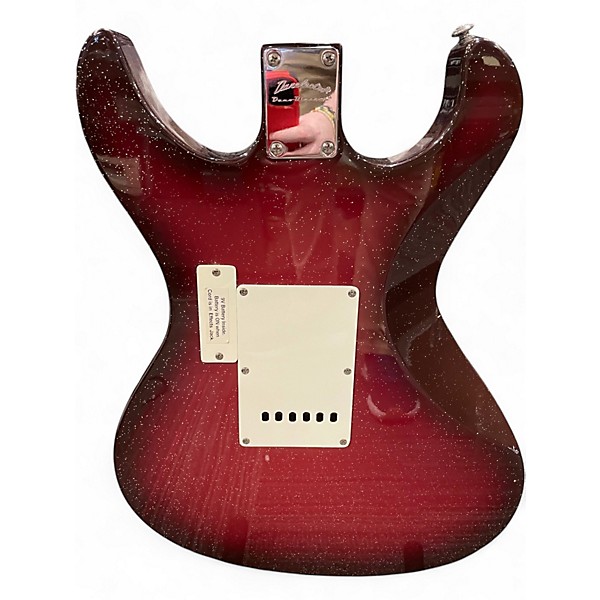 Used Danelectro Dano-Blaster Crimson Red Burst Solid Body Electric Guitar