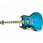 Used Epiphone SG Prophecy Custom GX Trans Blue Solid Body Electric Guitar thumbnail