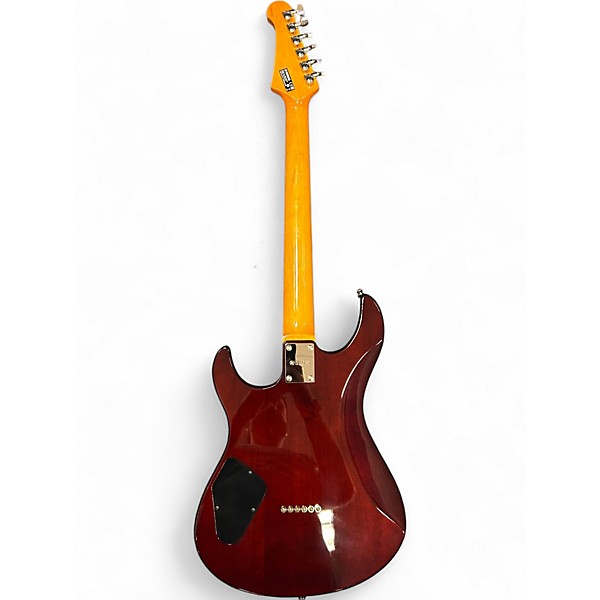 Used Yamaha Pacifica PAC1611HFM Root Beer Solid Body Electric Guitar