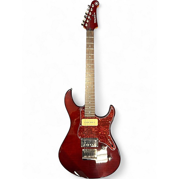 Used Yamaha Pacifica PAC1611HFM Root Beer Solid Body Electric Guitar