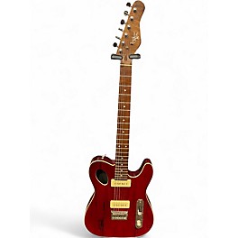 Used Michael Kelly 59 PORT THINLINE TRANSPARENT RED Hollow Body Electric Guitar