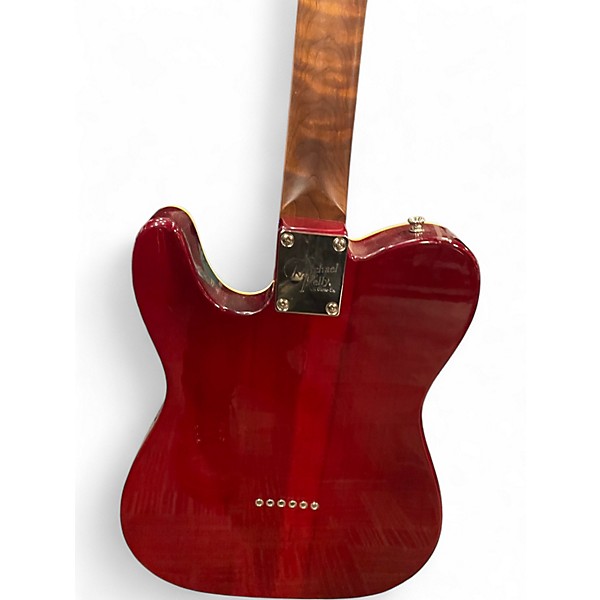 Used Michael Kelly 59 PORT THINLINE TRANSPARENT RED Hollow Body Electric Guitar
