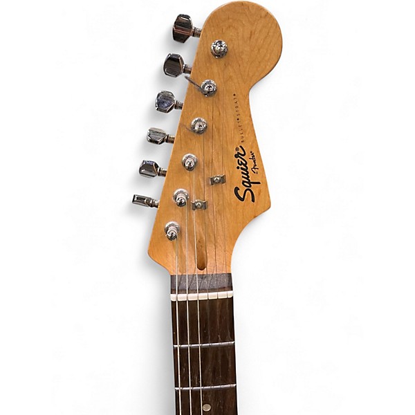 Used Squier Bullet Stratocaster 2 Tone Sunburst Solid Body Electric Guitar