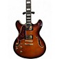 Used Ibanez AS93 Artcore Left Handed Violin Sunburst Hollow Body Electric Guitar