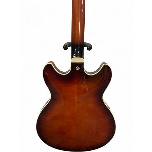 Used Ibanez AS93 Artcore Left Handed Violin Sunburst Hollow Body Electric Guitar
