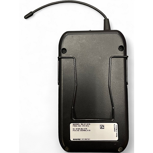 Used Shure BLX4 HEADSET Headset Wireless System