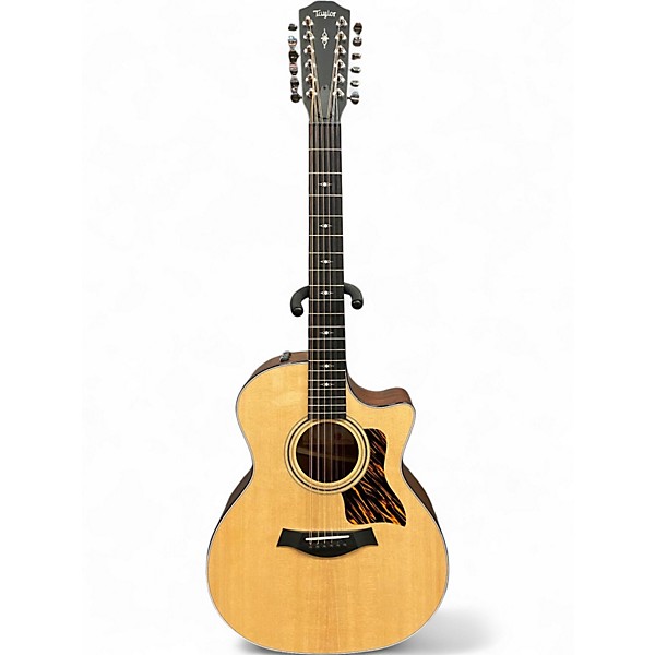 Used Taylor 354CE Natural 12 String Acoustic Electric Guitar