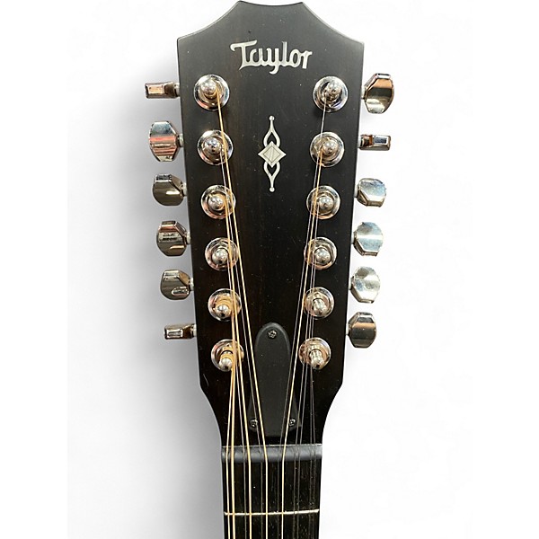 Used Taylor 354CE Natural 12 String Acoustic Electric Guitar