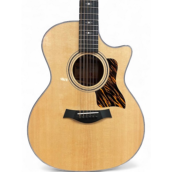 Used Taylor 354CE Natural 12 String Acoustic Electric Guitar