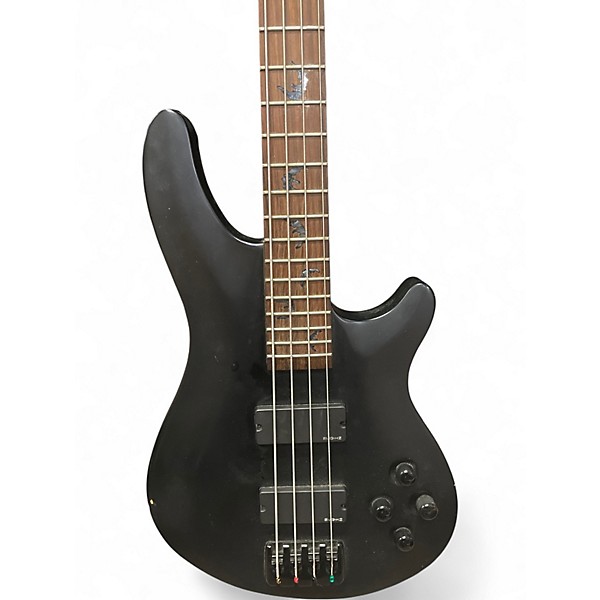 Used Schecter Guitar Research Damien 4 String Black Electric Bass Guitar