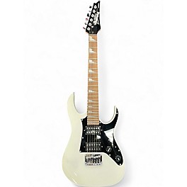 Used Ibanez GRGM21 WHITE Solid Body Electric Guitar