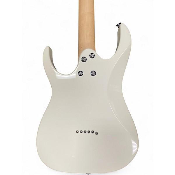 Used Ibanez GRGM21 WHITE Solid Body Electric Guitar