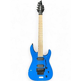 Used Jackson SLATX-M 3-7 Blue Solid Body Electric Guitar