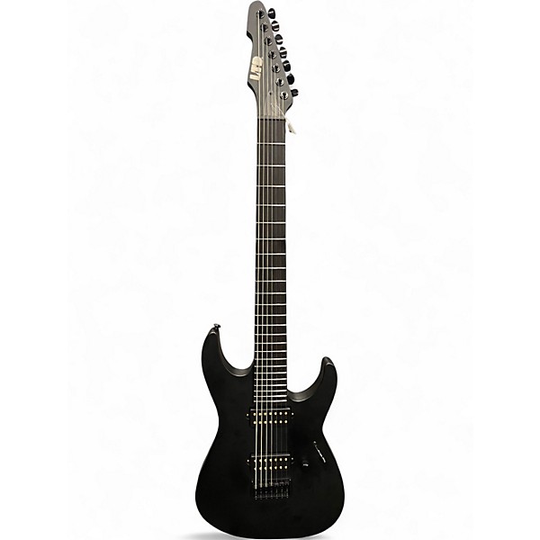 Used ESP LTD AW7B Black Solid Body Electric Guitar