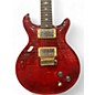 Used PRS Santana Retro 10-Top Cherry Hollow Body Electric Guitar
