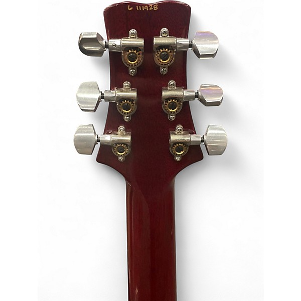 Used PRS Santana Retro 10-Top Cherry Hollow Body Electric Guitar