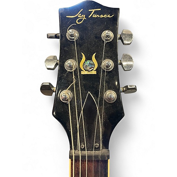 Used Jay Turser 335ISH DARKBURST Hollow Body Electric Guitar