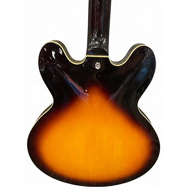 Used Jay Turser 335ISH DARKBURST Hollow Body Electric Guitar