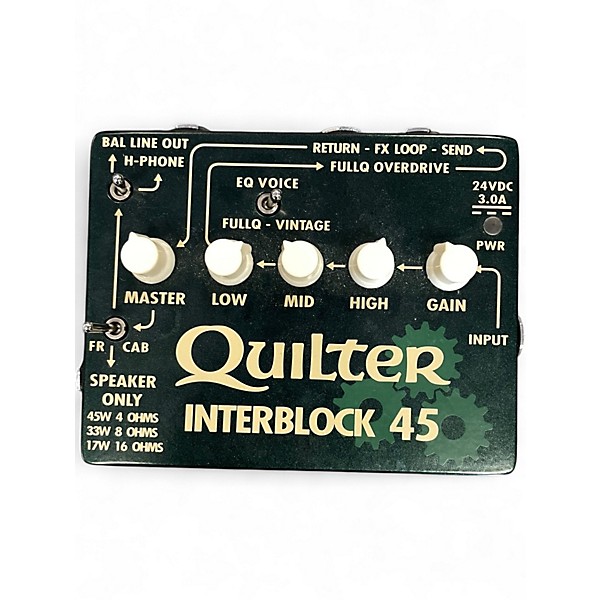 Used Quilter Labs INTERBLOCK 45 Solid State Guitar Amp Head