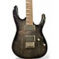 Used Ibanez RG3EXFM1 Trans Black Solid Body Electric Guitar