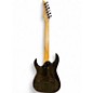 Used Ibanez RG3EXFM1 Trans Black Solid Body Electric Guitar