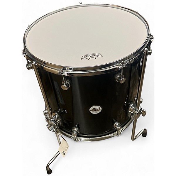 Used DW 4 Piece Design Series Black Drum Kit