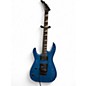Used Jackson JS32 Dinky Blue Solid Body Electric Guitar thumbnail