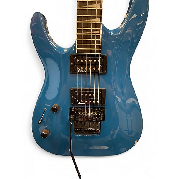 Used Jackson JS32 Dinky Blue Solid Body Electric Guitar