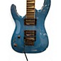 Used Jackson JS32 Dinky Blue Solid Body Electric Guitar