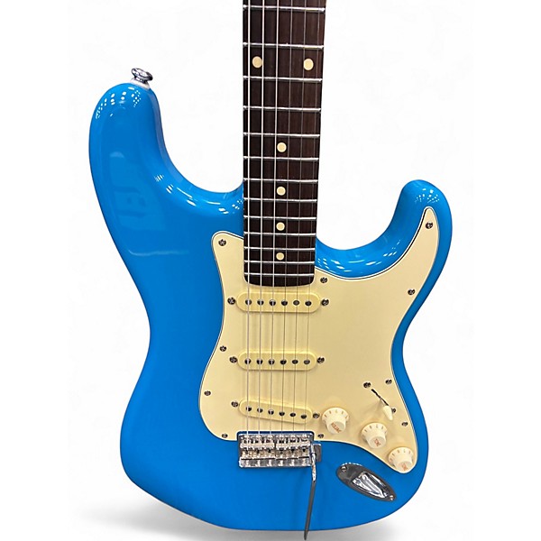 Used SVK Double Cutaway blue Solid Body Electric Guitar