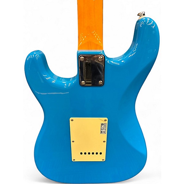 Used SVK Double Cutaway blue Solid Body Electric Guitar