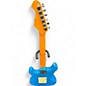 Used SVK Double Cutaway blue Solid Body Electric Guitar