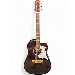 Used Fender CD60CE Dreadnought Mahogany Acoustic Electric Guitar