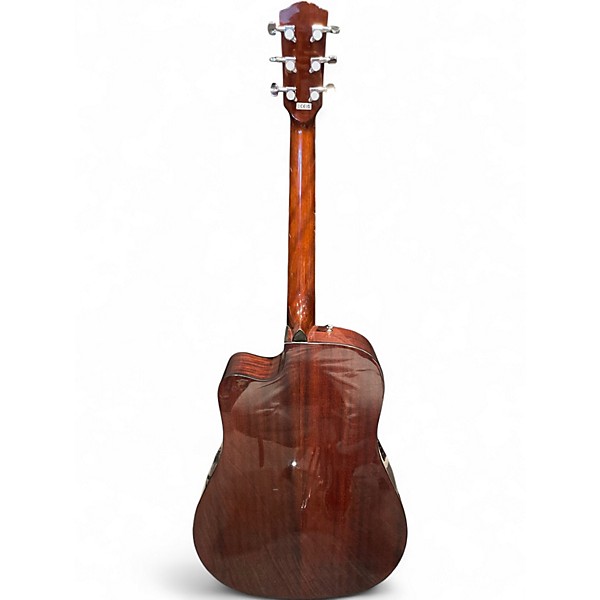 Used Fender CD60CE Dreadnought Mahogany Acoustic Electric Guitar